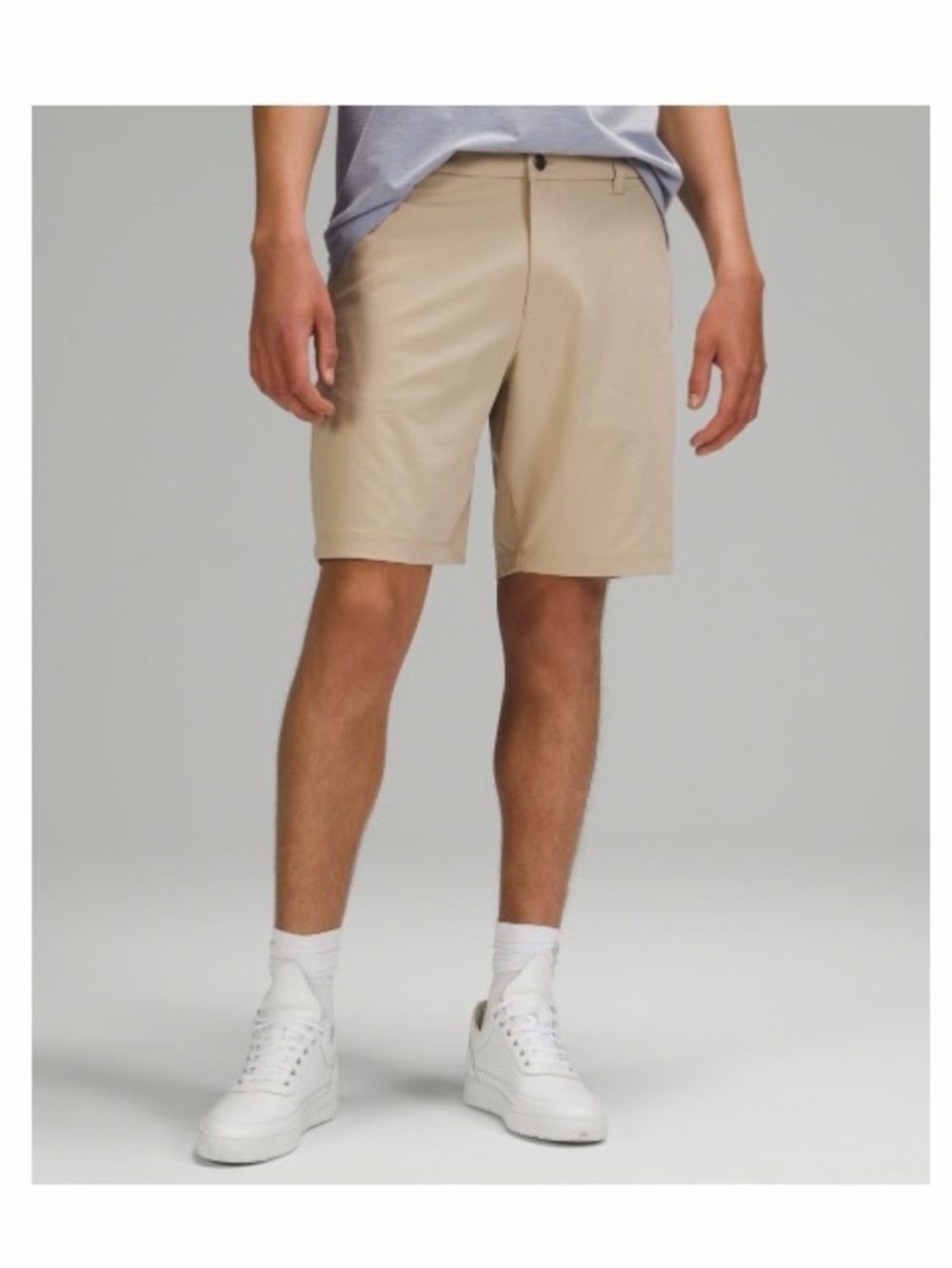 lululemon Men’s Comission Classic-Fit Short 9” Warpstreme Trench/Tan